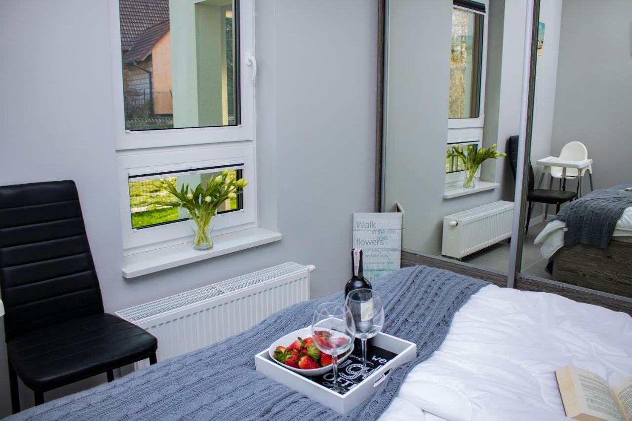 Apartament Z Ogrodkiem Trzęsacz Kültér fotó