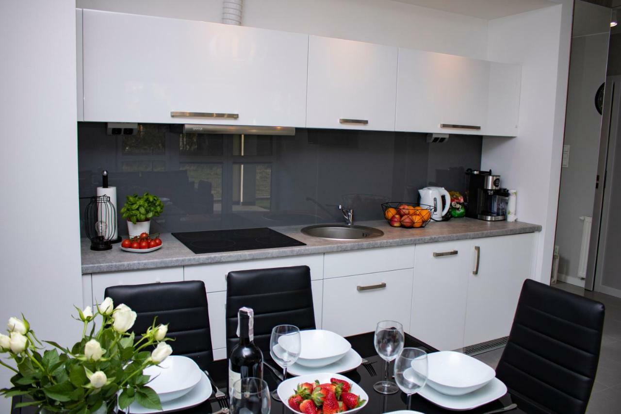 Apartament Z Ogrodkiem Trzęsacz Kültér fotó