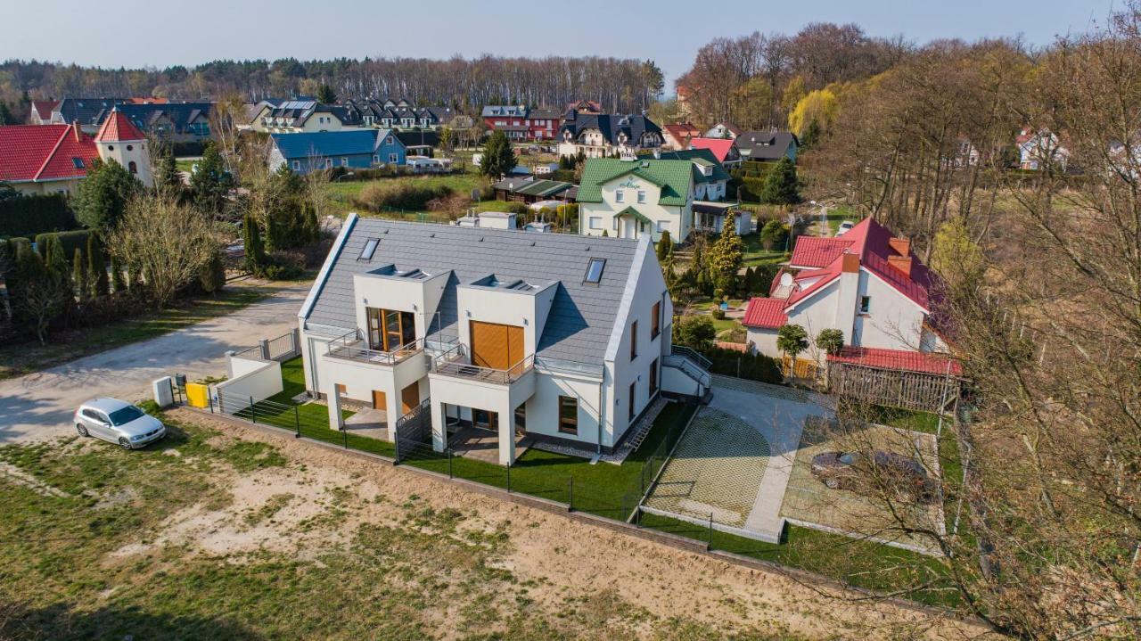 Apartament Z Ogrodkiem Trzęsacz Kültér fotó